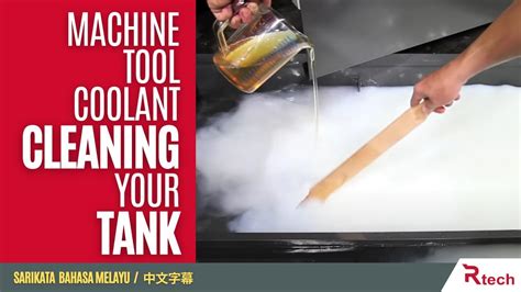 cnc clean part while running|cnc machine coolant cleaner.